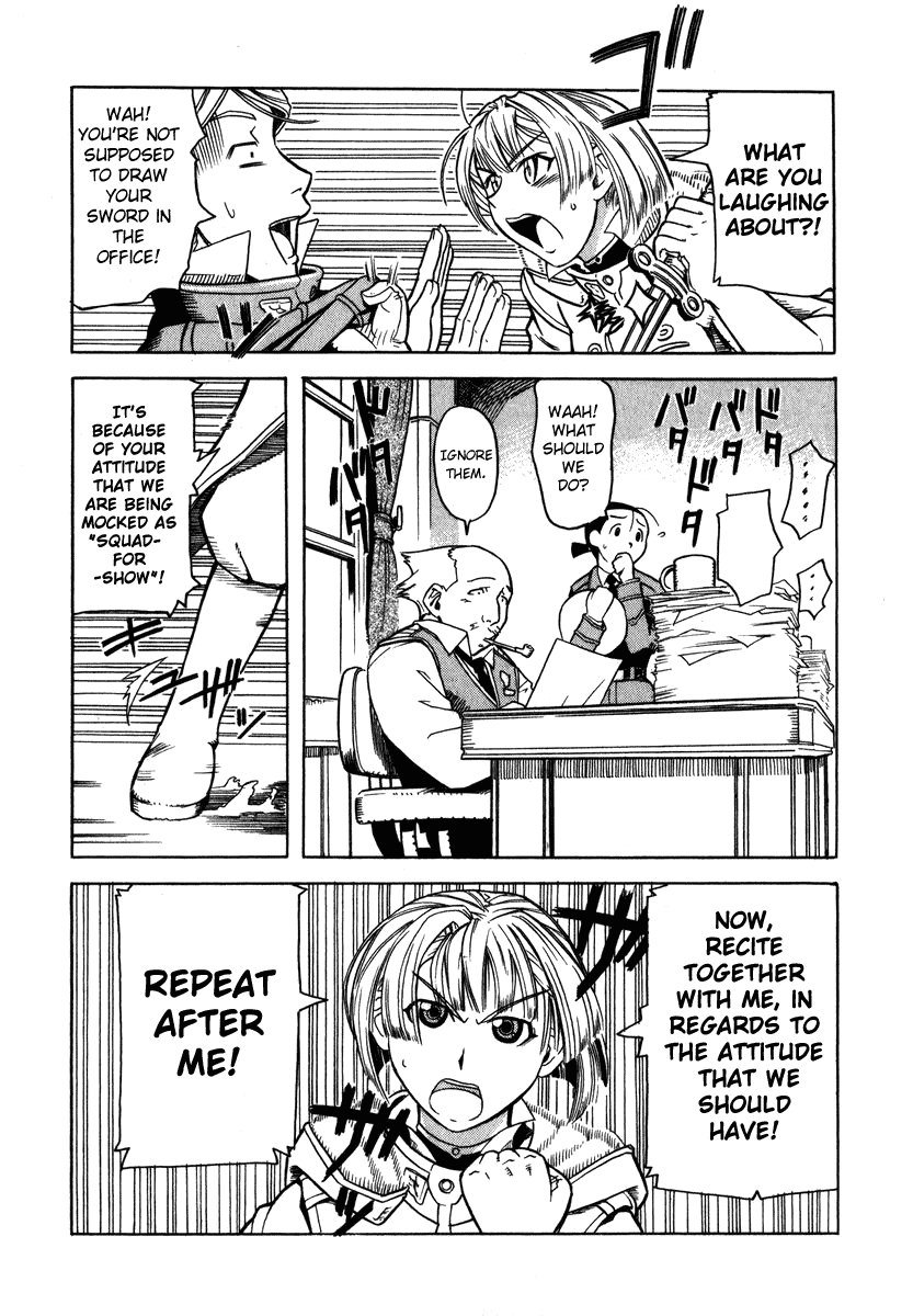 Pumpkin Scissors Chapter 1 page 9 - Chapter 1: War Relief and Reconstruction Unit