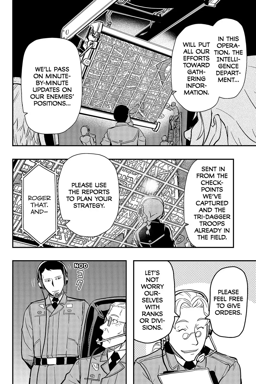 Pumpkin Scissors Chapter 100 page 12 - Chapter 100: Day Five: Stepped Leaders and Streamers