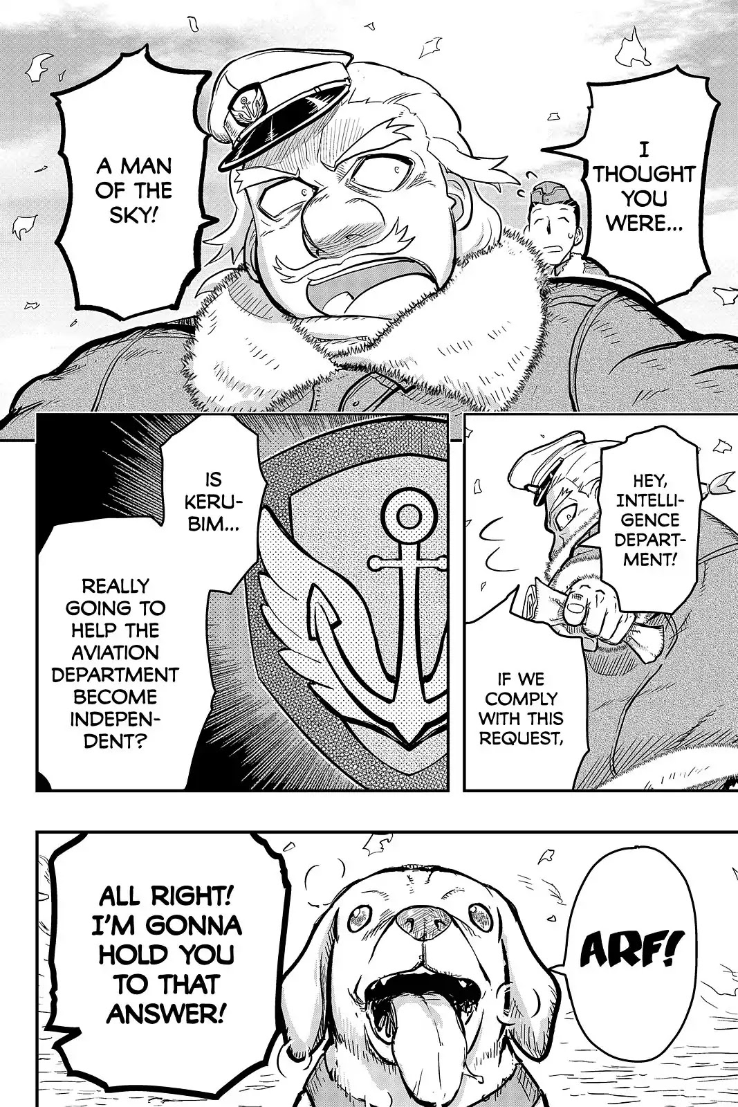 Pumpkin Scissors Chapter 100 page 14 - Chapter 100: Day Five: Stepped Leaders and Streamers