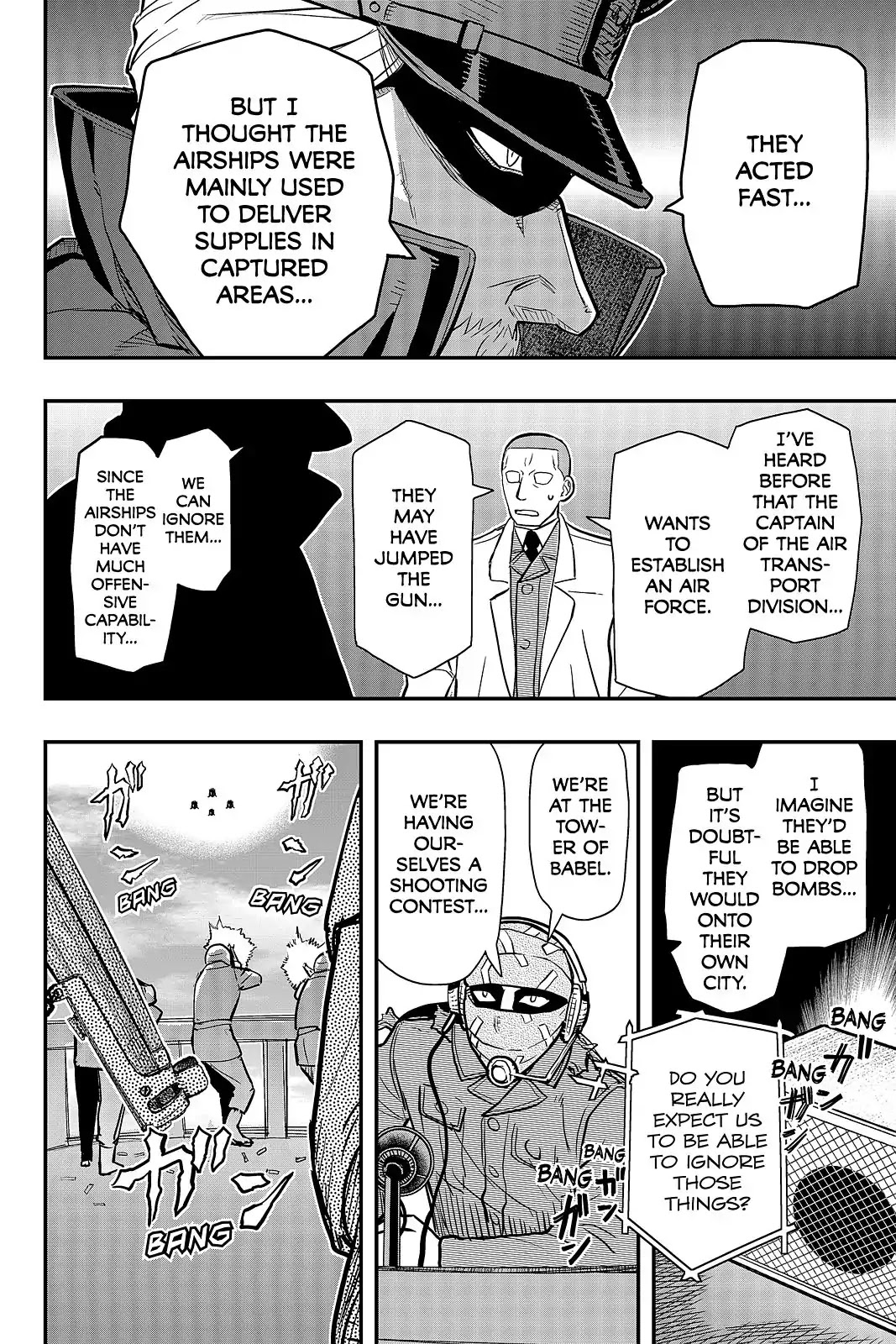 Pumpkin Scissors Chapter 100 page 16 - Chapter 100: Day Five: Stepped Leaders and Streamers