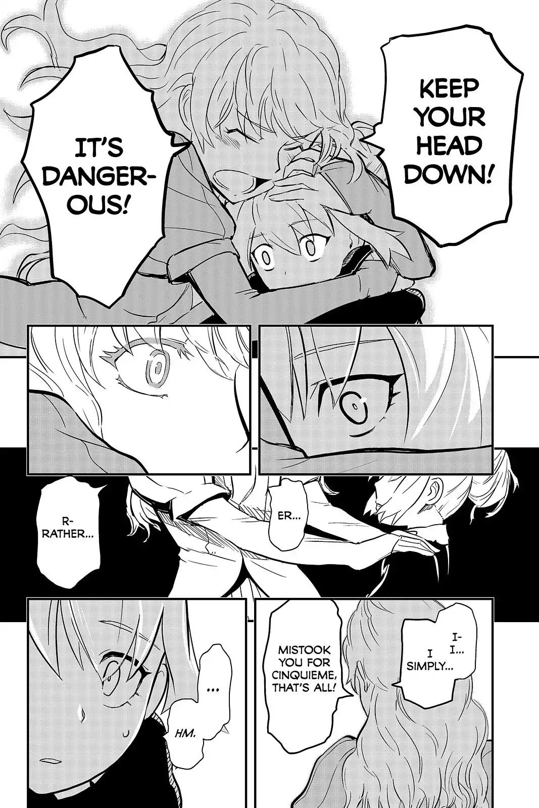 Pumpkin Scissors Chapter 100 page 18 - Chapter 100: Day Five: Stepped Leaders and Streamers