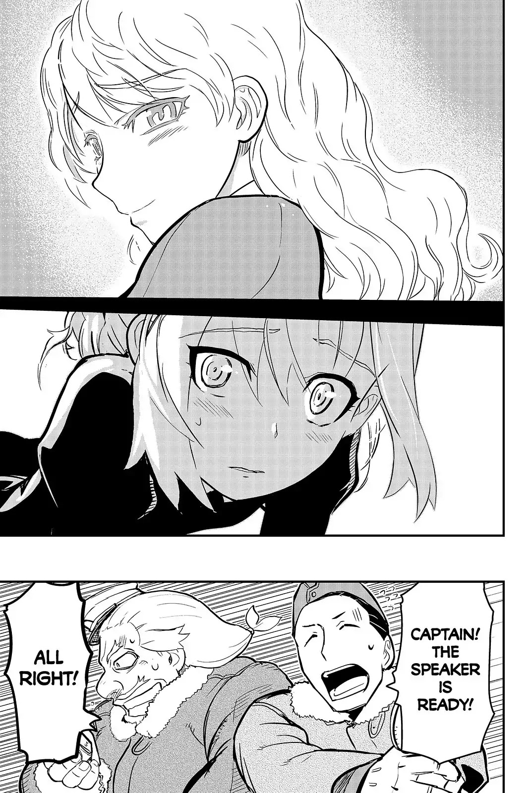 Pumpkin Scissors Chapter 100 page 19 - Chapter 100: Day Five: Stepped Leaders and Streamers