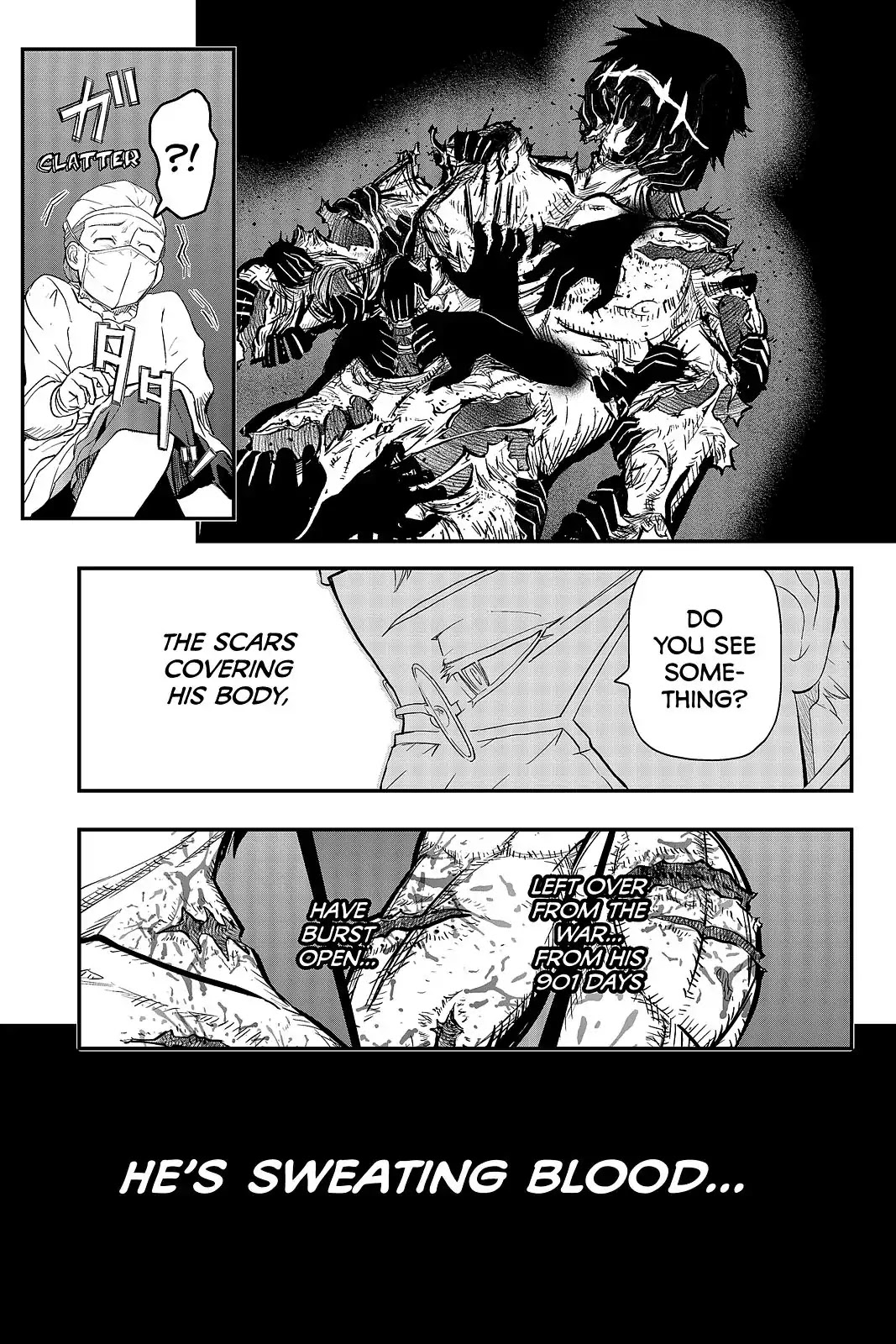 Pumpkin Scissors Chapter 100 page 5 - Chapter 100: Day Five: Stepped Leaders and Streamers