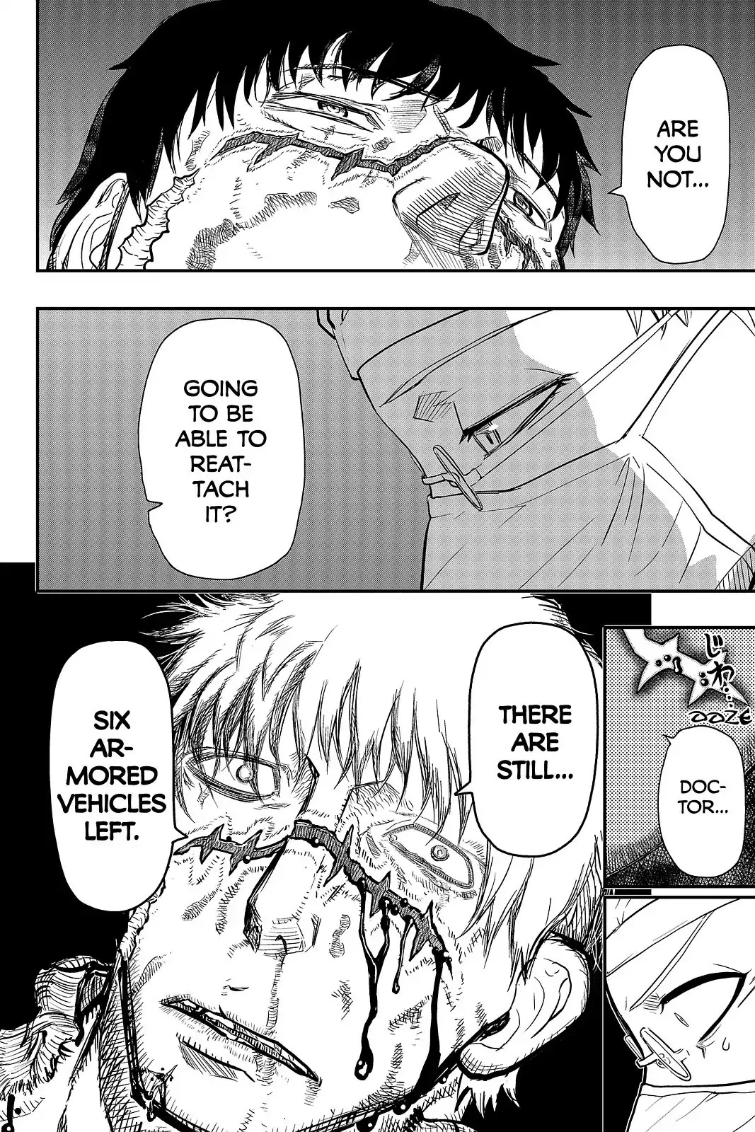 Pumpkin Scissors Chapter 100 page 8 - Chapter 100: Day Five: Stepped Leaders and Streamers