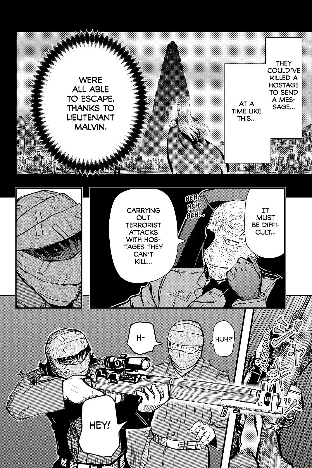Pumpkin Scissors Chapter 101 page 10 - Chapter 101: Day Five: Juggernaut