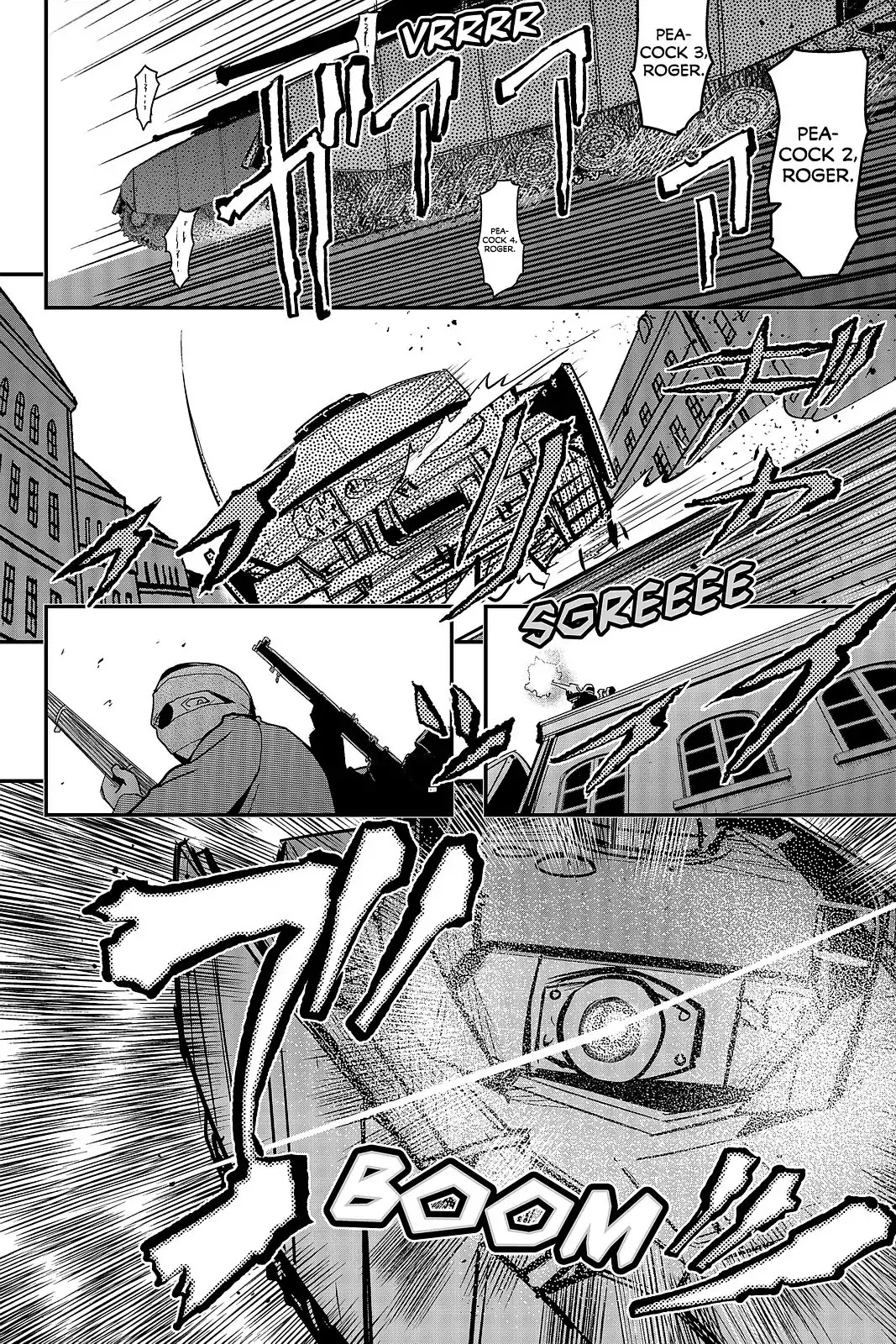 Pumpkin Scissors Chapter 101 page 16 - Chapter 101: Day Five: Juggernaut