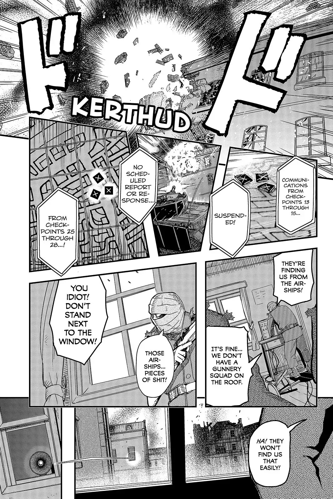 Pumpkin Scissors Chapter 101 page 17 - Chapter 101: Day Five: Juggernaut