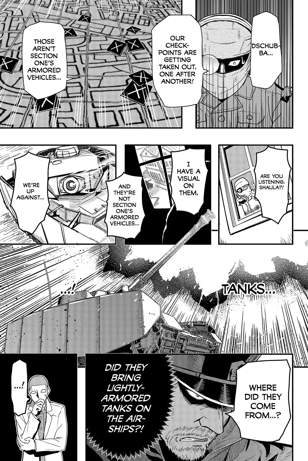 Pumpkin Scissors Chapter 101 page 19 - Chapter 101: Day Five: Juggernaut