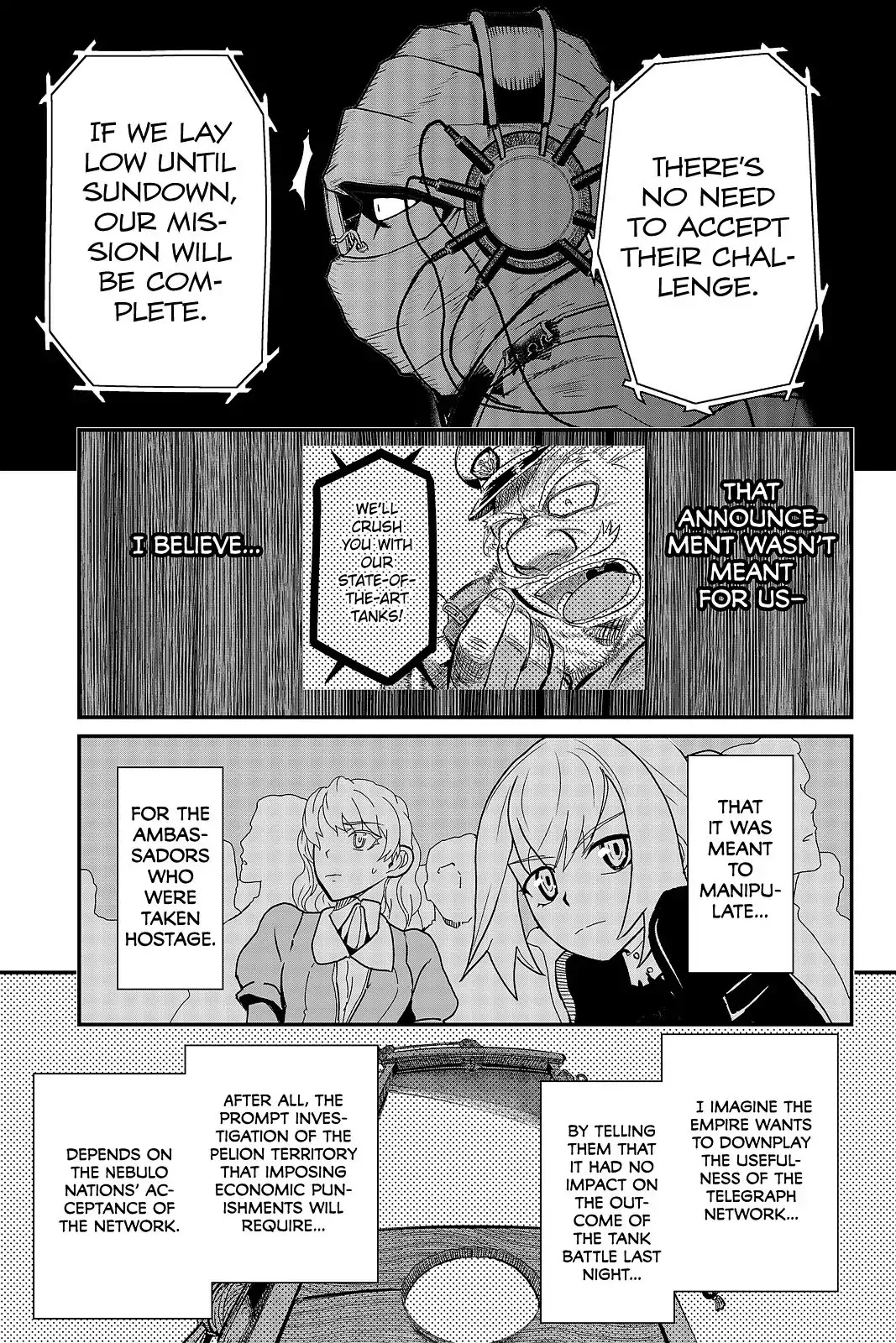 Pumpkin Scissors Chapter 101 page 21 - Chapter 101: Day Five: Juggernaut