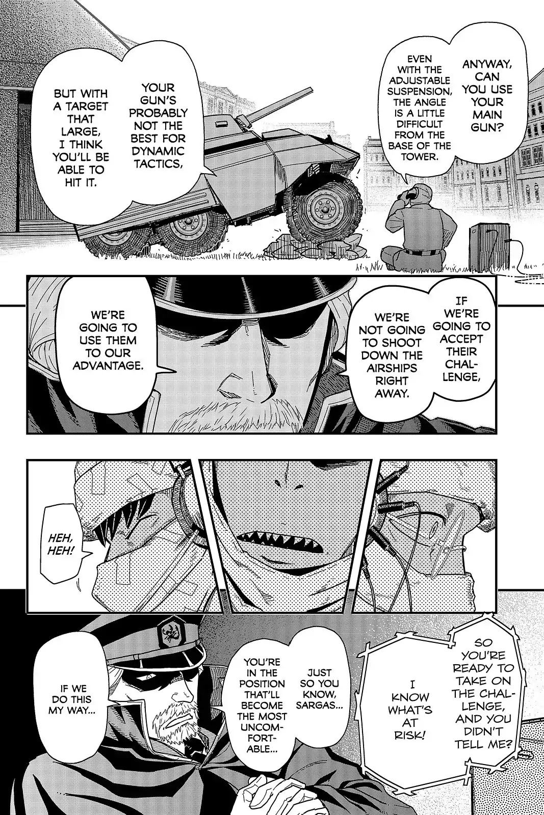 Pumpkin Scissors Chapter 101 page 24 - Chapter 101: Day Five: Juggernaut
