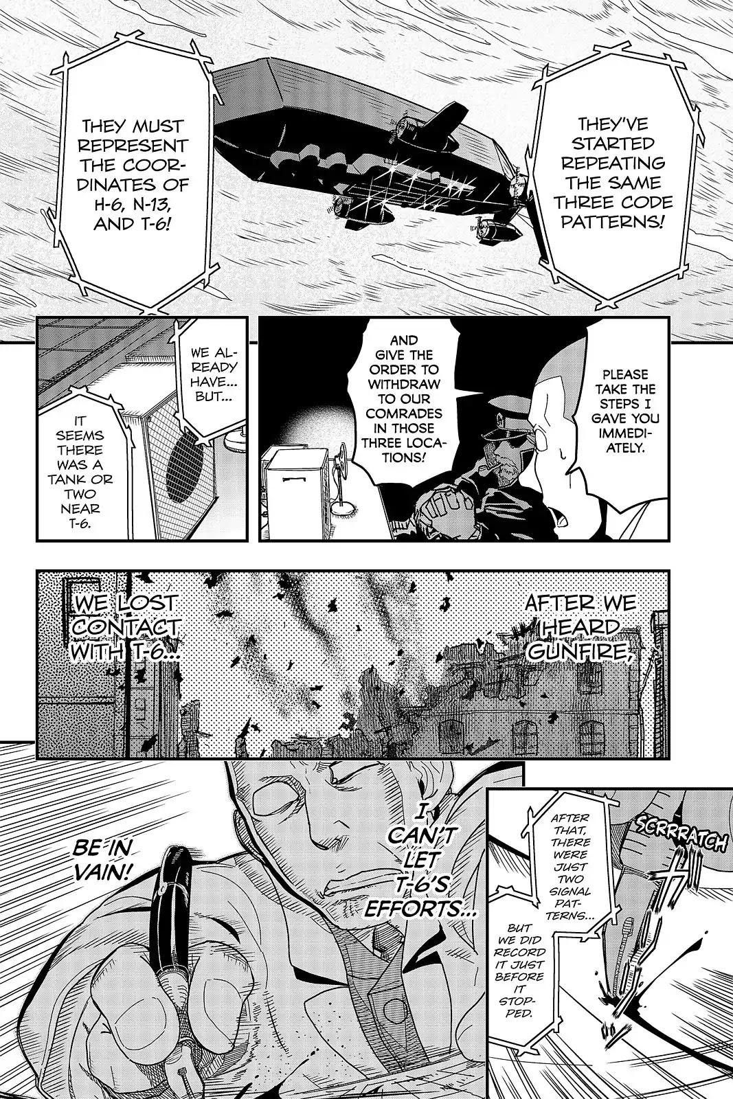 Pumpkin Scissors Chapter 101 page 28 - Chapter 101: Day Five: Juggernaut