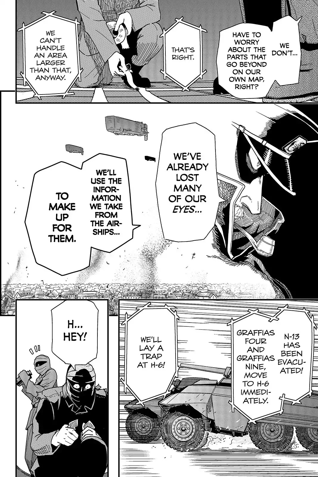 Pumpkin Scissors Chapter 101 page 30 - Chapter 101: Day Five: Juggernaut