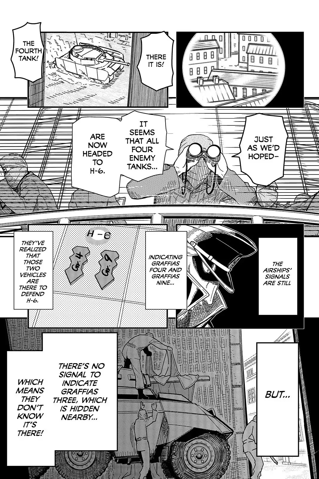 Pumpkin Scissors Chapter 101 page 33 - Chapter 101: Day Five: Juggernaut