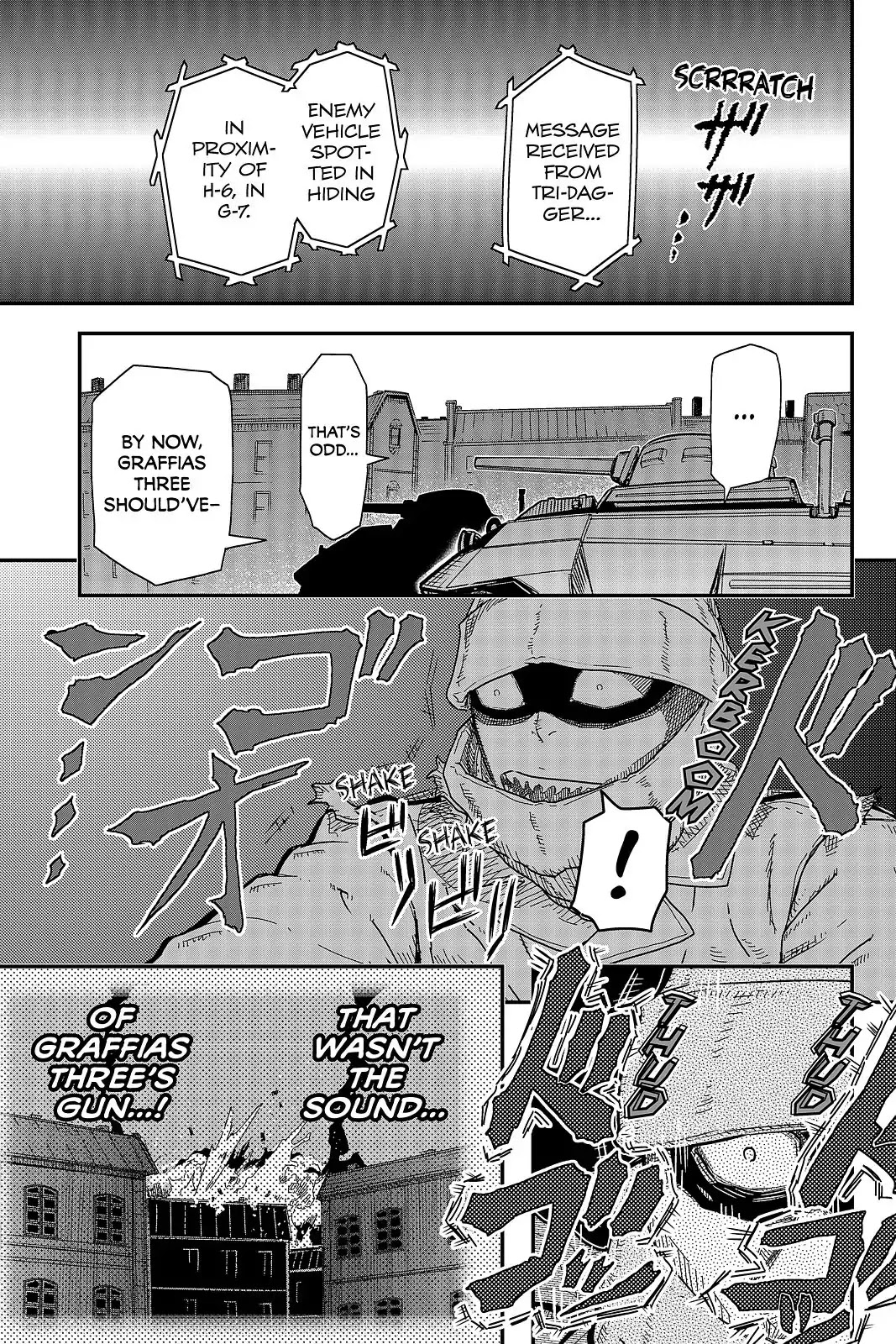 Pumpkin Scissors Chapter 101 page 35 - Chapter 101: Day Five: Juggernaut