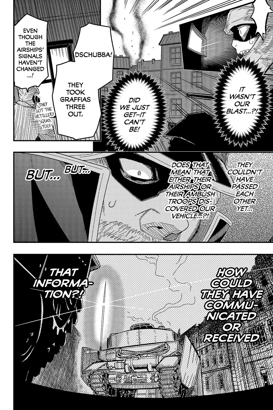 Pumpkin Scissors Chapter 101 page 36 - Chapter 101: Day Five: Juggernaut