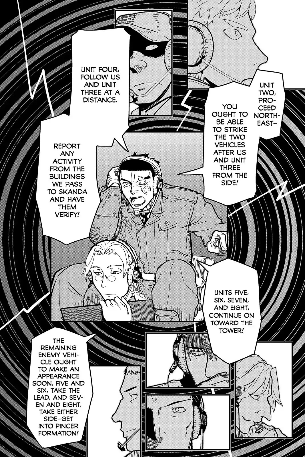 Pumpkin Scissors Chapter 101 page 42 - Chapter 101: Day Five: Juggernaut