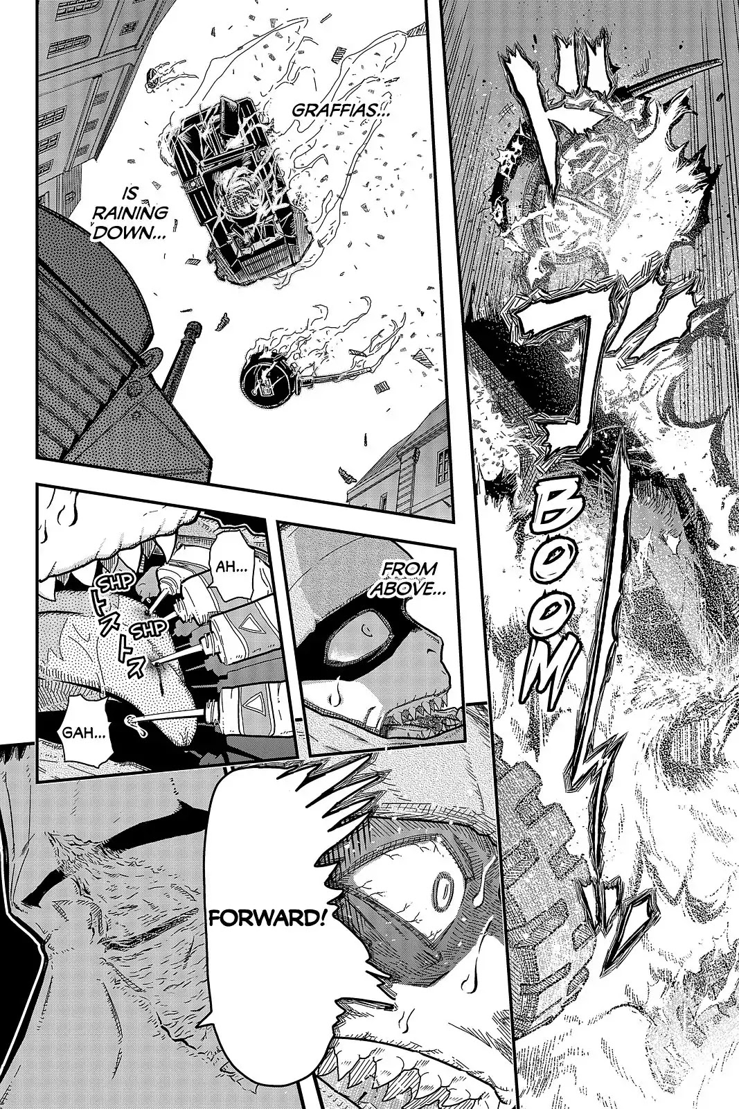 Pumpkin Scissors Chapter 101 page 44 - Chapter 101: Day Five: Juggernaut