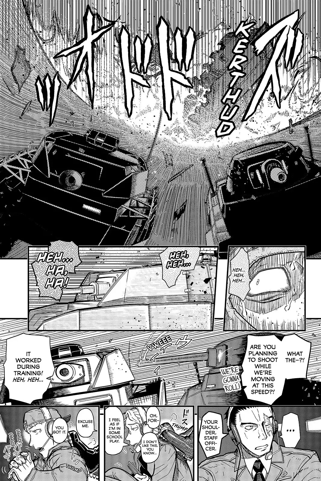 Pumpkin Scissors Chapter 101 page 45 - Chapter 101: Day Five: Juggernaut