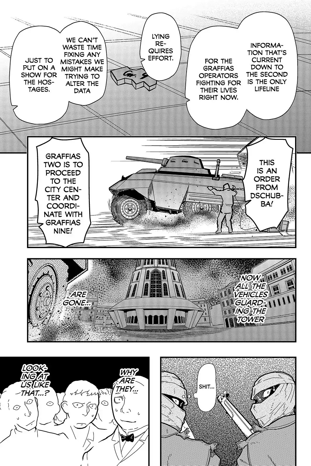 Pumpkin Scissors Chapter 101 page 49 - Chapter 101: Day Five: Juggernaut