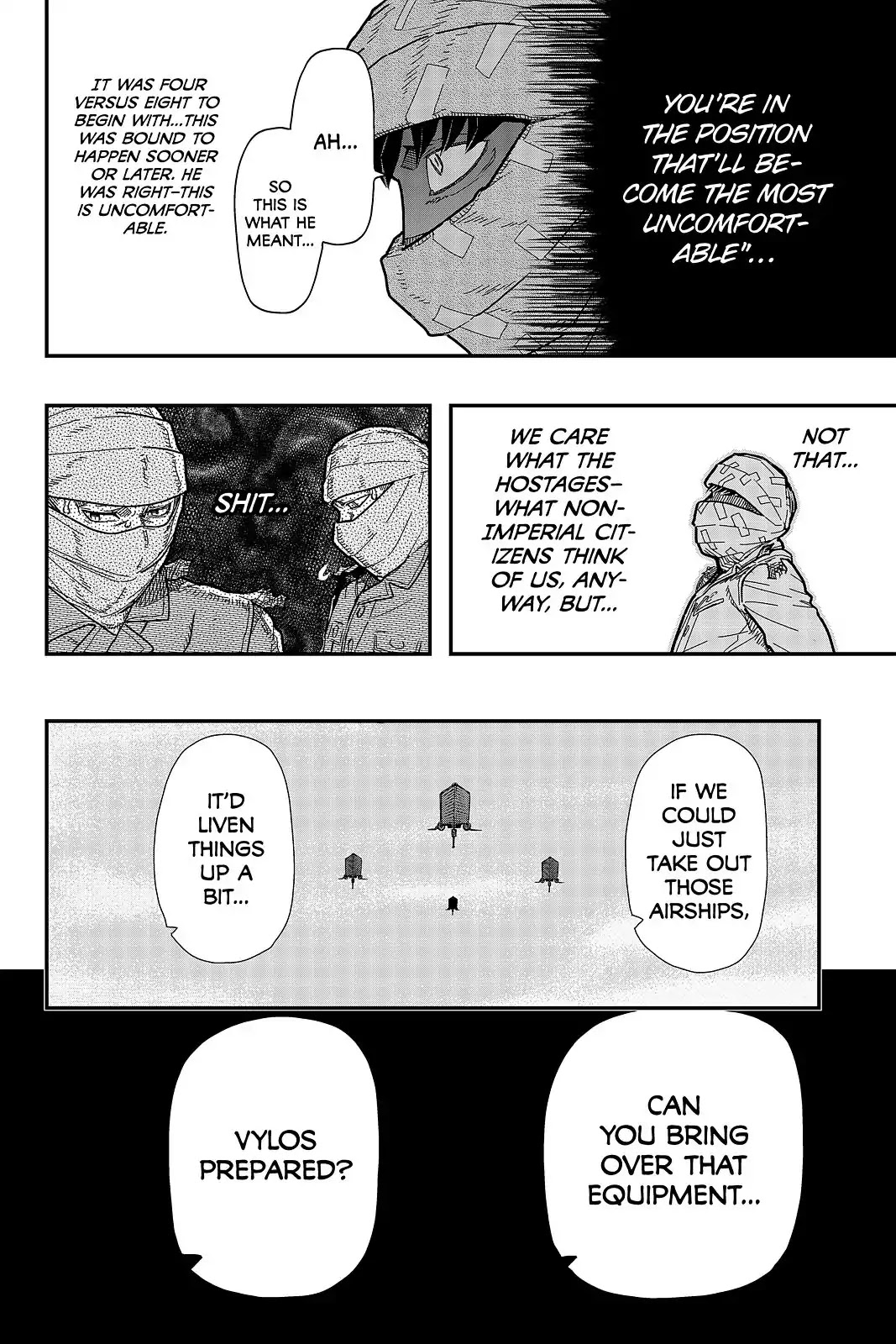 Pumpkin Scissors Chapter 101 page 50 - Chapter 101: Day Five: Juggernaut