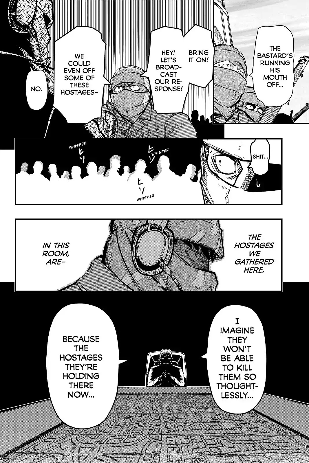 Pumpkin Scissors Chapter 101 page 8 - Chapter 101: Day Five: Juggernaut
