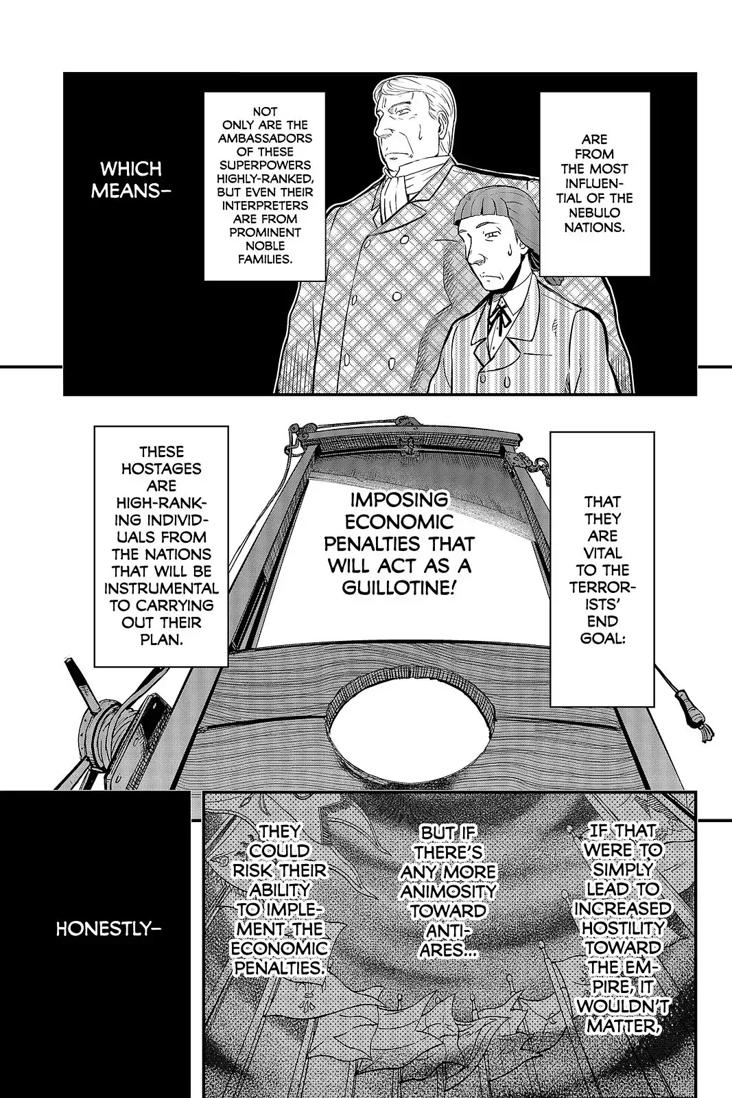 Pumpkin Scissors Chapter 101 page 9 - Chapter 101: Day Five: Juggernaut