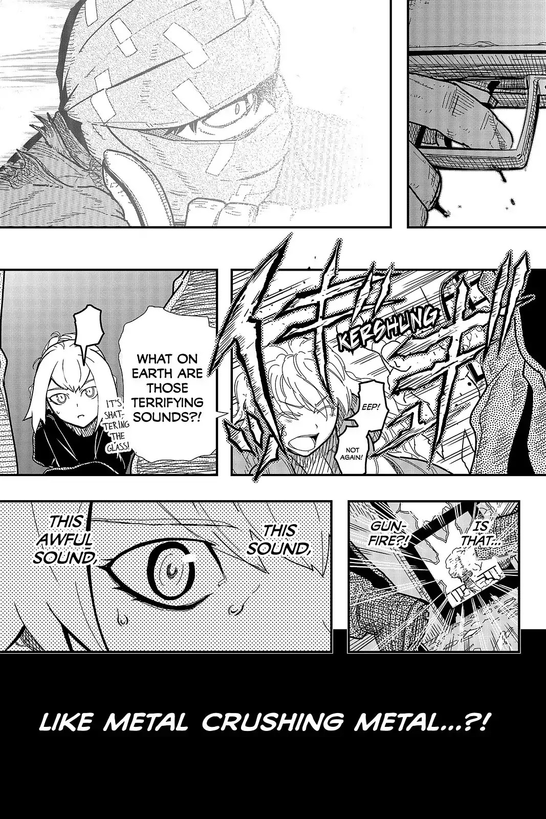Pumpkin Scissors Chapter 102 page 13 - Chapter 102: Day Five: Fire