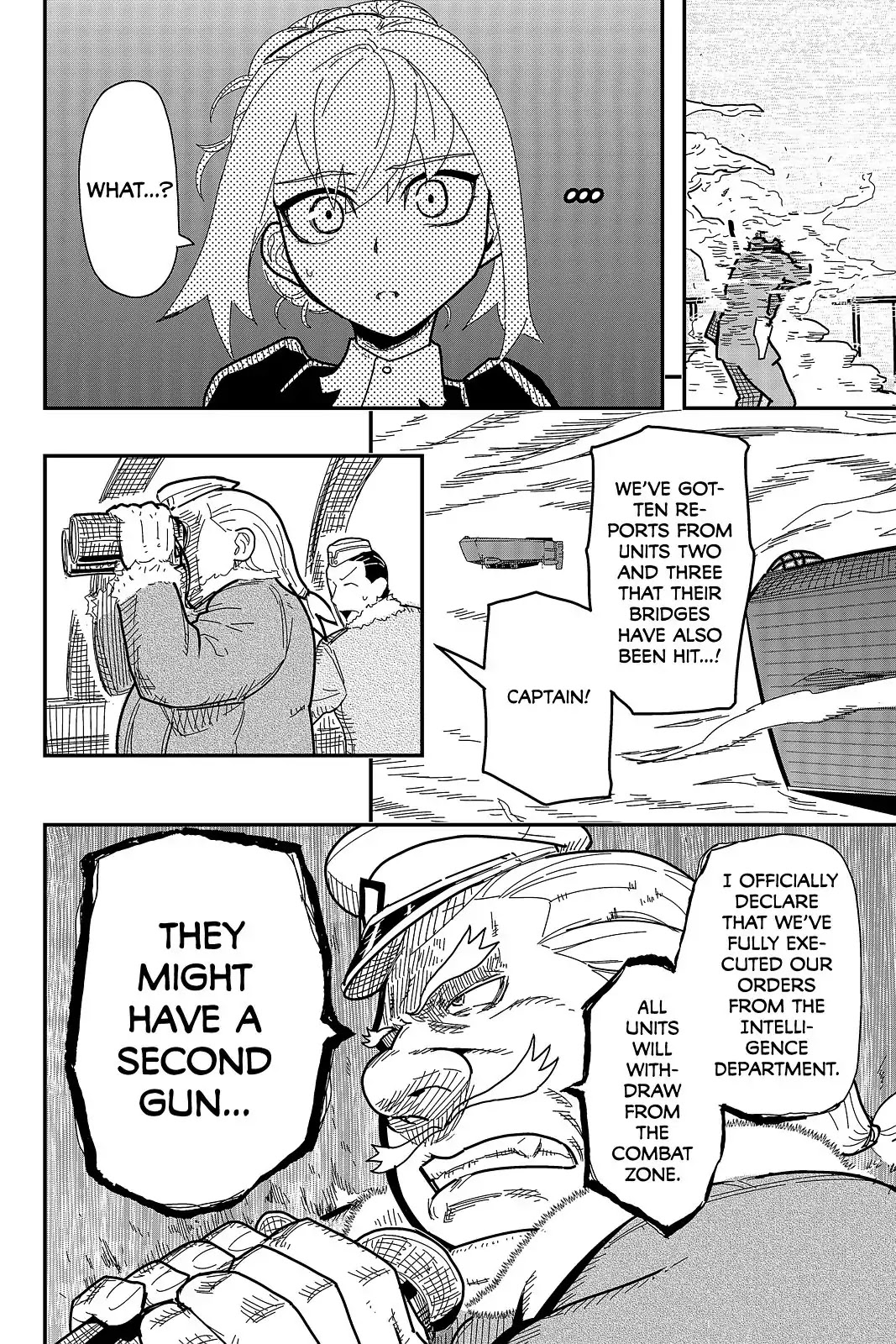 Pumpkin Scissors Chapter 102 page 14 - Chapter 102: Day Five: Fire