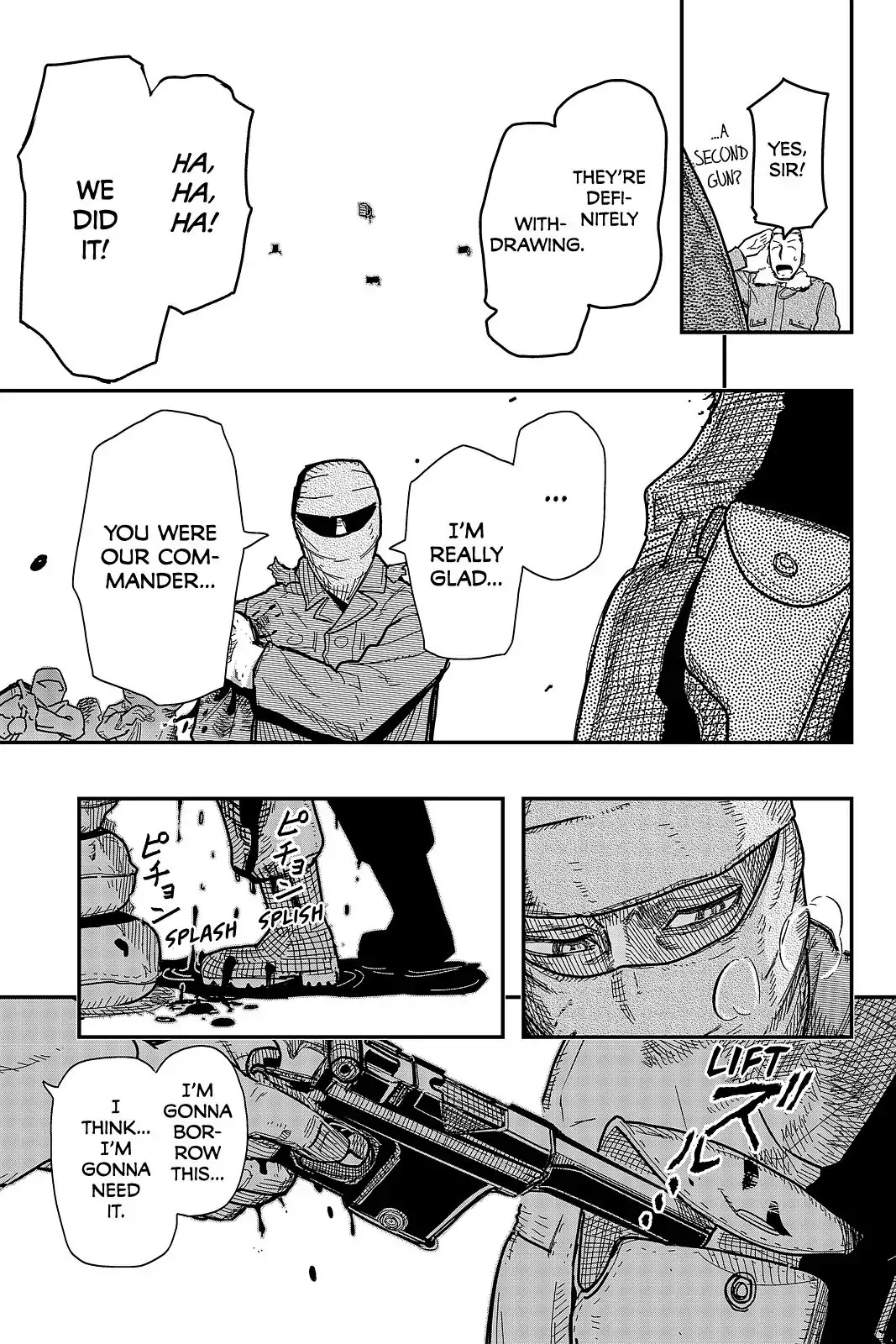 Pumpkin Scissors Chapter 102 page 15 - Chapter 102: Day Five: Fire