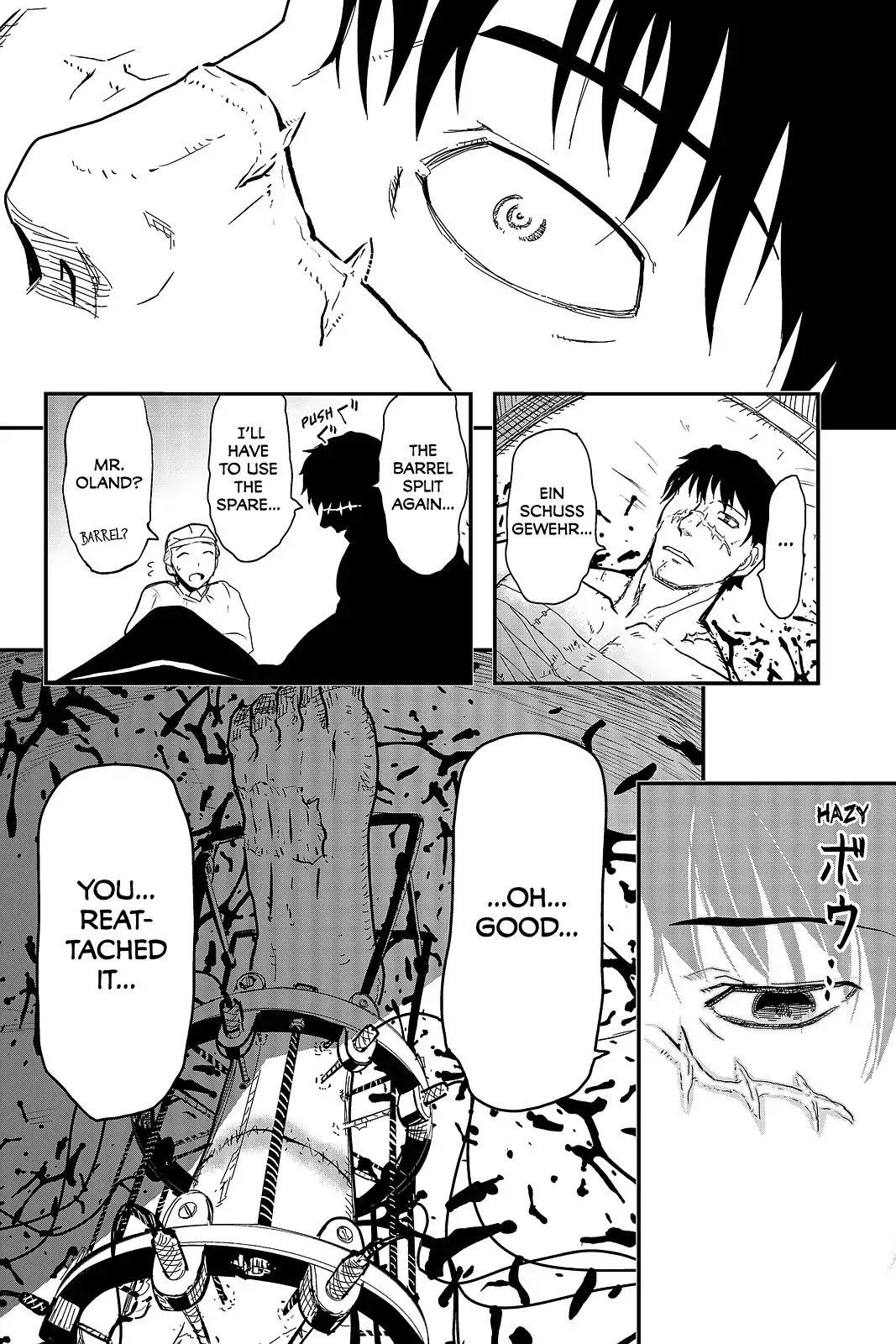 Pumpkin Scissors Chapter 103 page 14 - Chapter 103: Day Five: Overhaul II
