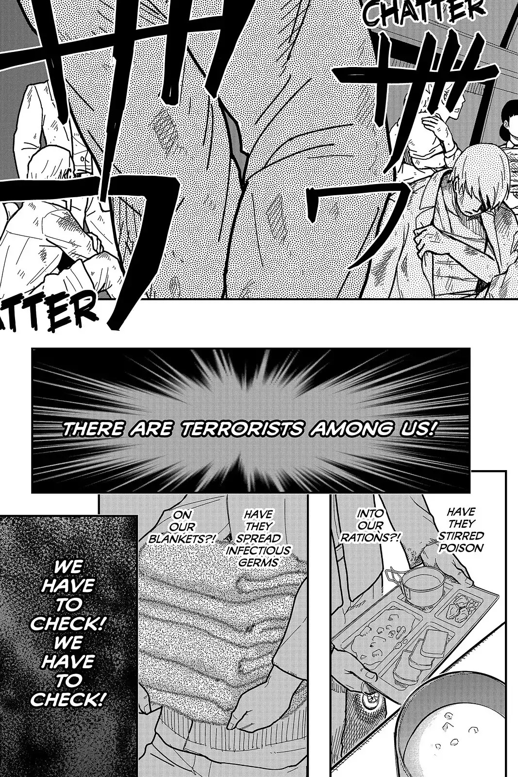 Pumpkin Scissors Chapter 104 page 10 - Chapter 104: Day Five: Detoxification