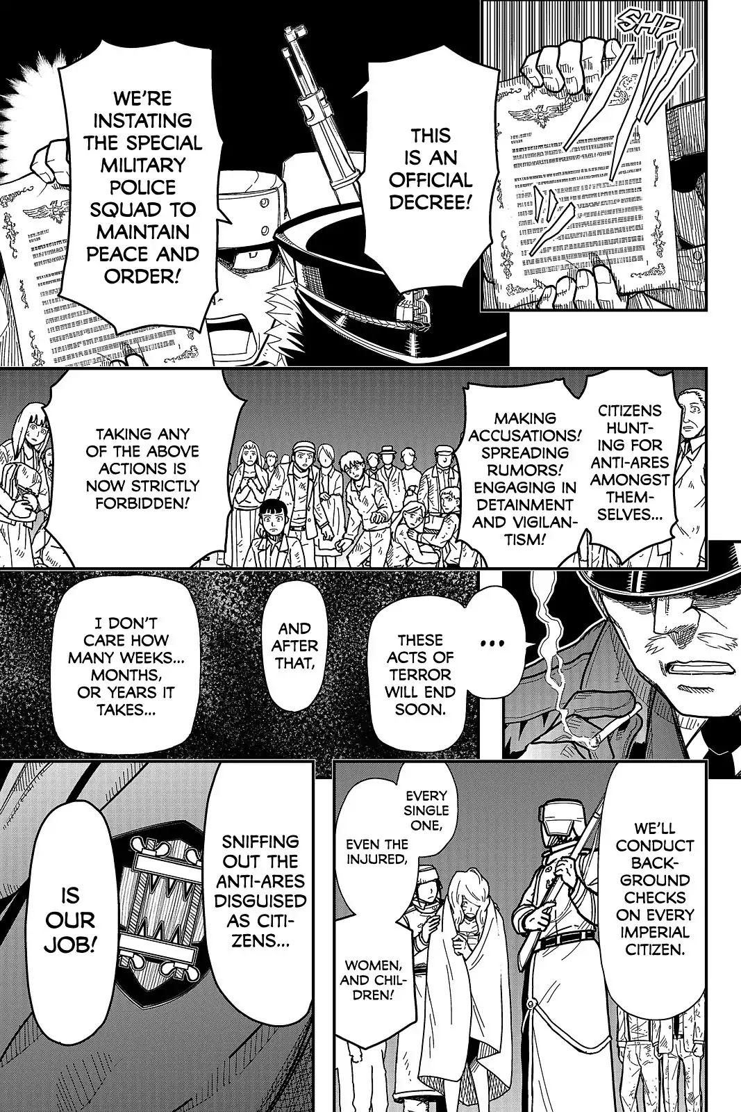 Pumpkin Scissors Chapter 104 page 14 - Chapter 104: Day Five: Detoxification
