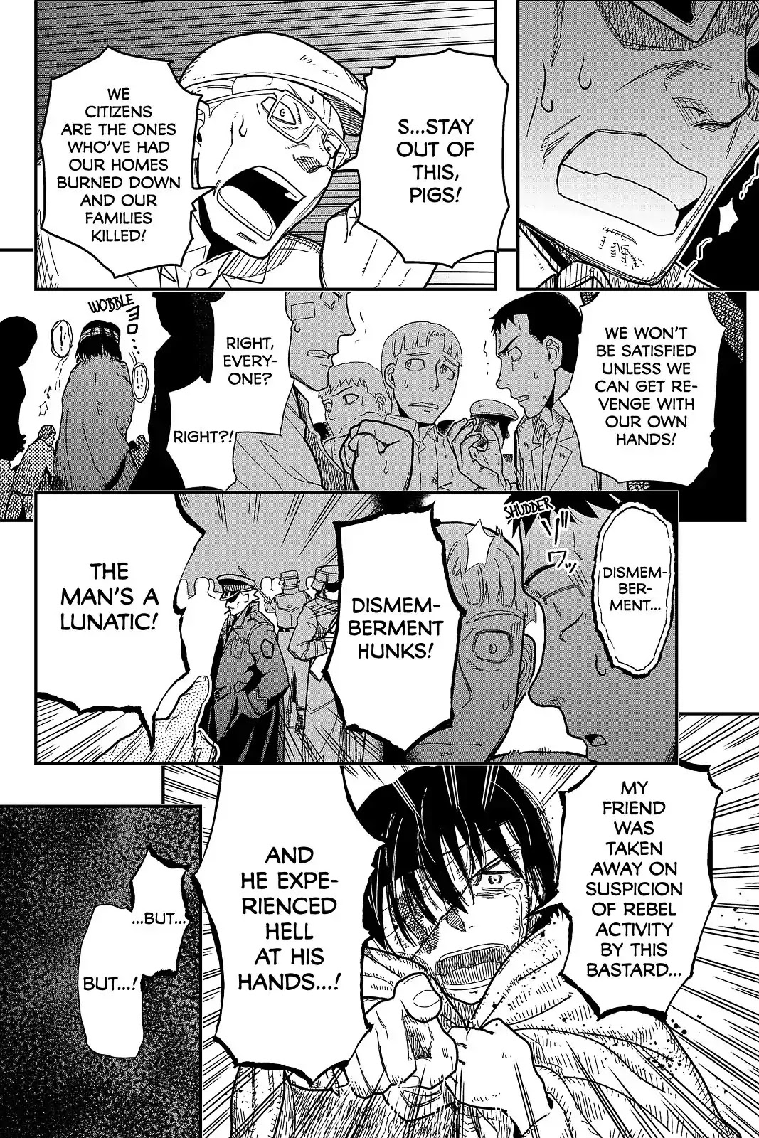Pumpkin Scissors Chapter 104 page 15 - Chapter 104: Day Five: Detoxification