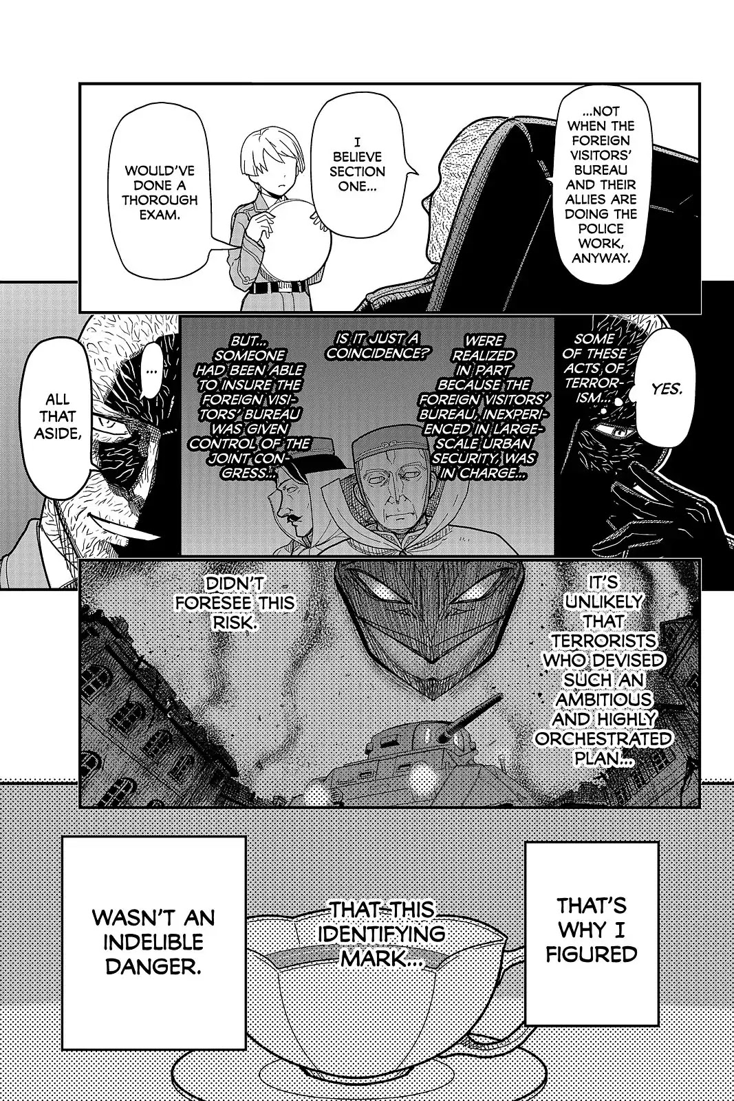 Pumpkin Scissors Chapter 104 page 20 - Chapter 104: Day Five: Detoxification
