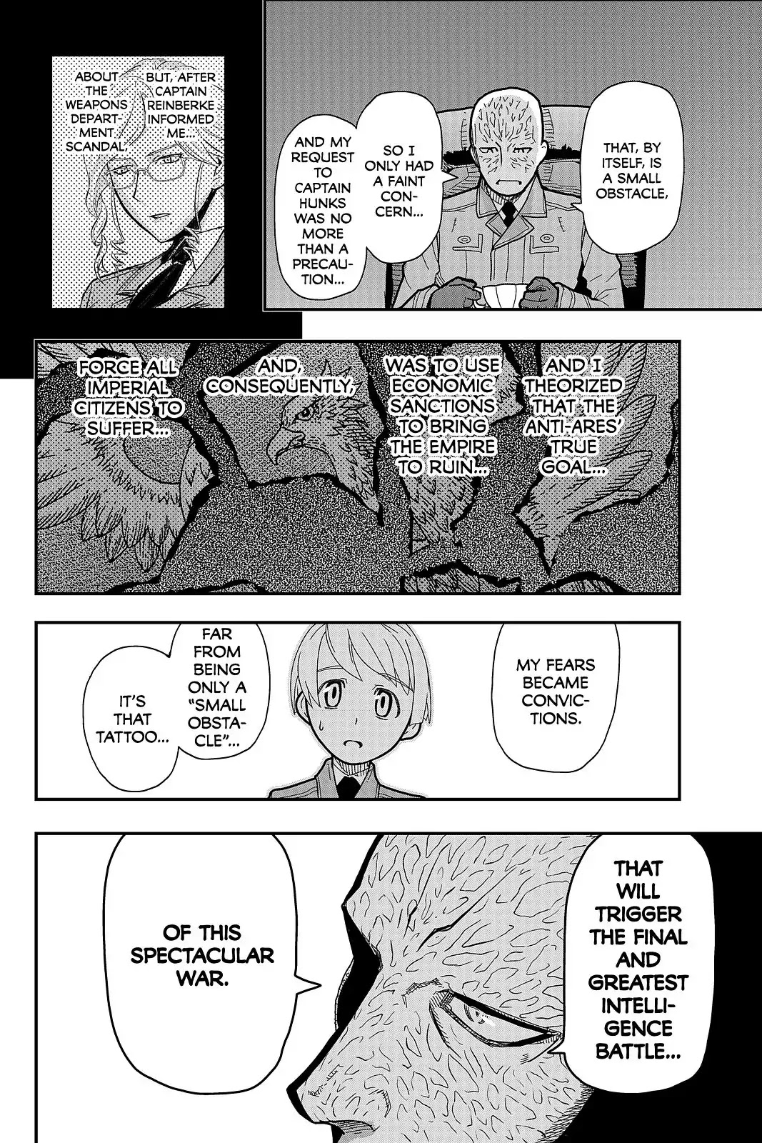 Pumpkin Scissors Chapter 104 page 23 - Chapter 104: Day Five: Detoxification