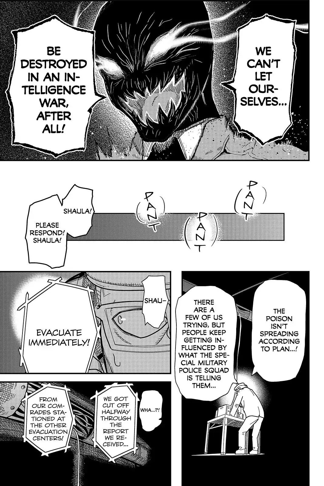 Pumpkin Scissors Chapter 104 page 28 - Chapter 104: Day Five: Detoxification