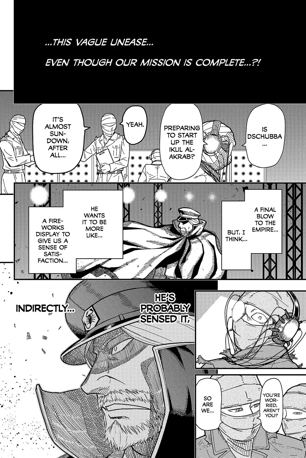 Pumpkin Scissors Chapter 104 page 31 - Chapter 104: Day Five: Detoxification
