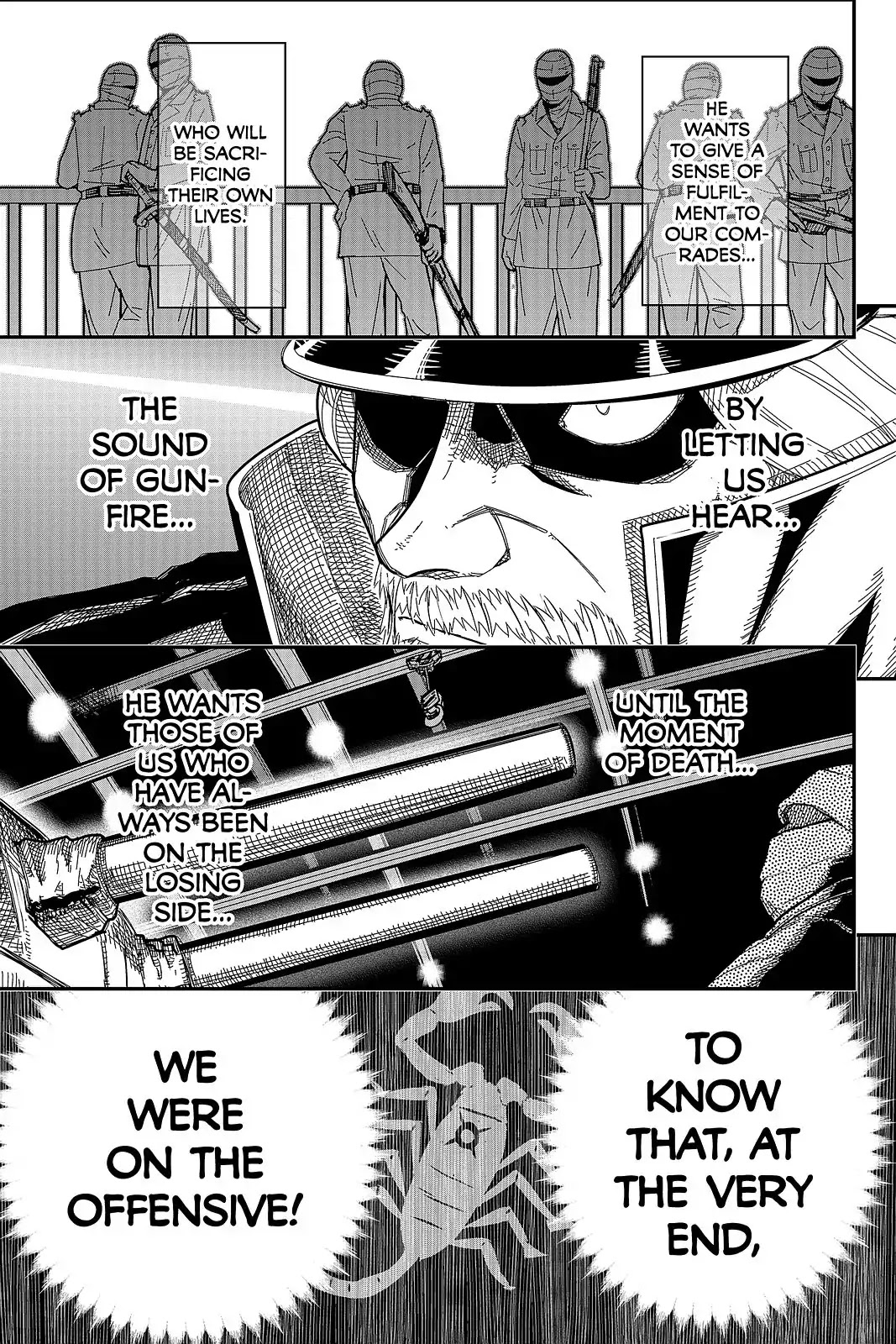 Pumpkin Scissors Chapter 104 page 36 - Chapter 104: Day Five: Detoxification