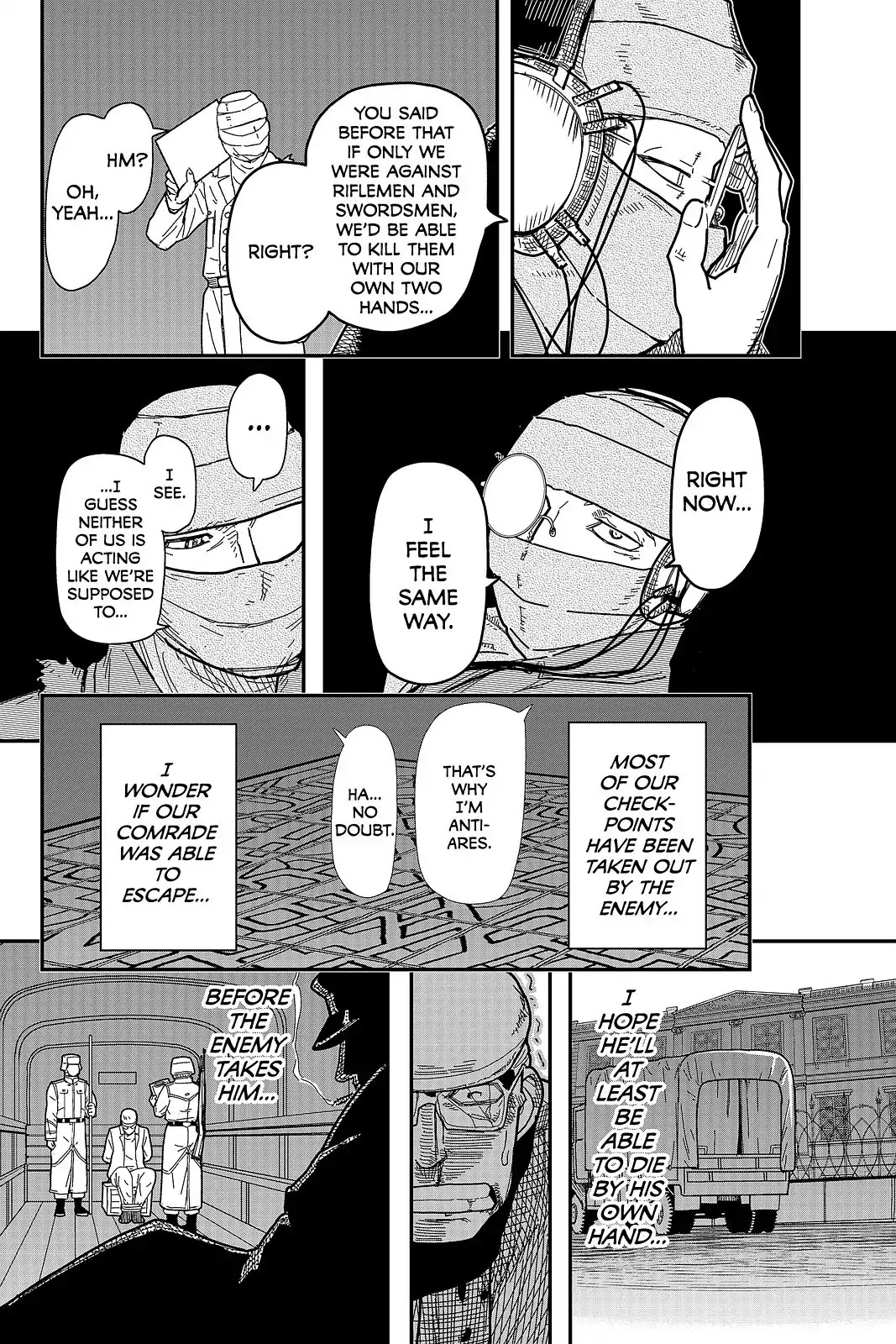 Pumpkin Scissors Chapter 104 page 37 - Chapter 104: Day Five: Detoxification