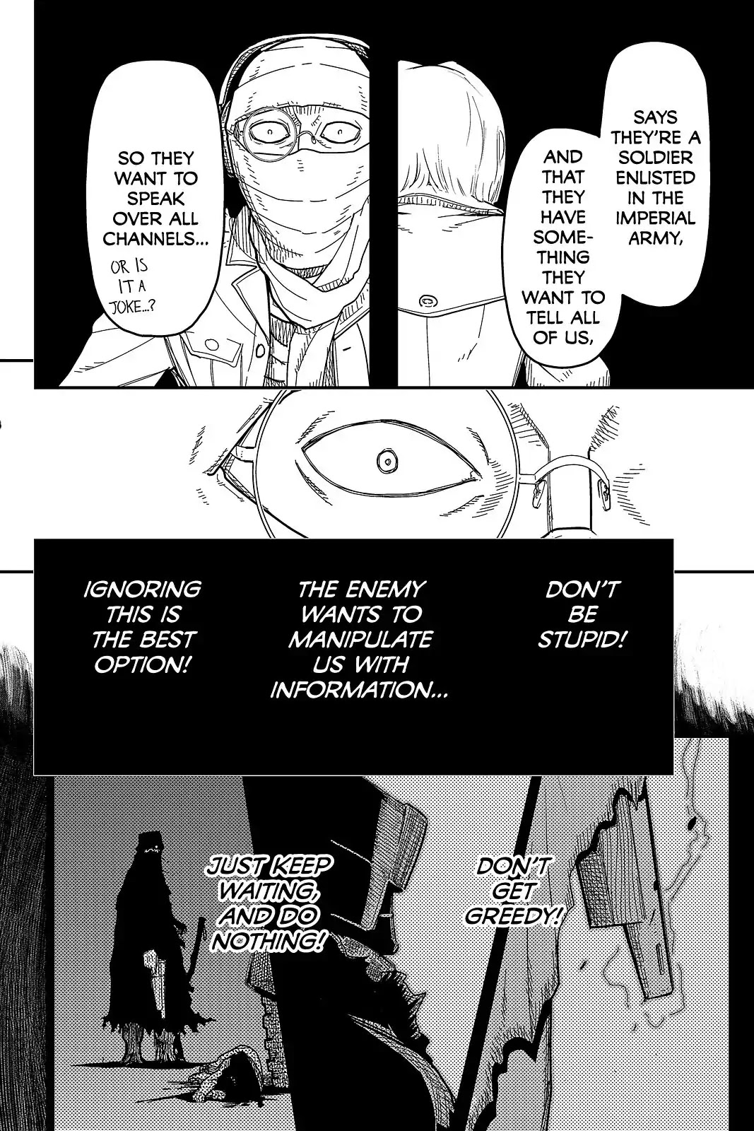 Pumpkin Scissors Chapter 104 page 39 - Chapter 104: Day Five: Detoxification