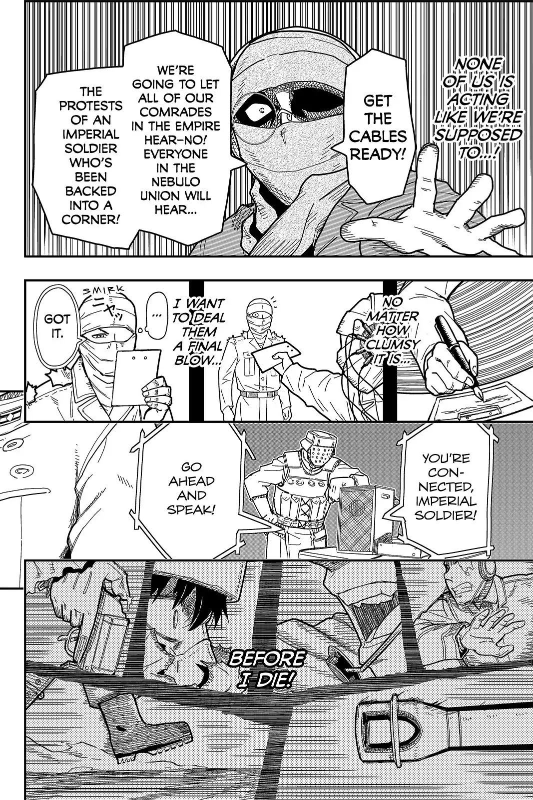 Pumpkin Scissors Chapter 104 page 41 - Chapter 104: Day Five: Detoxification