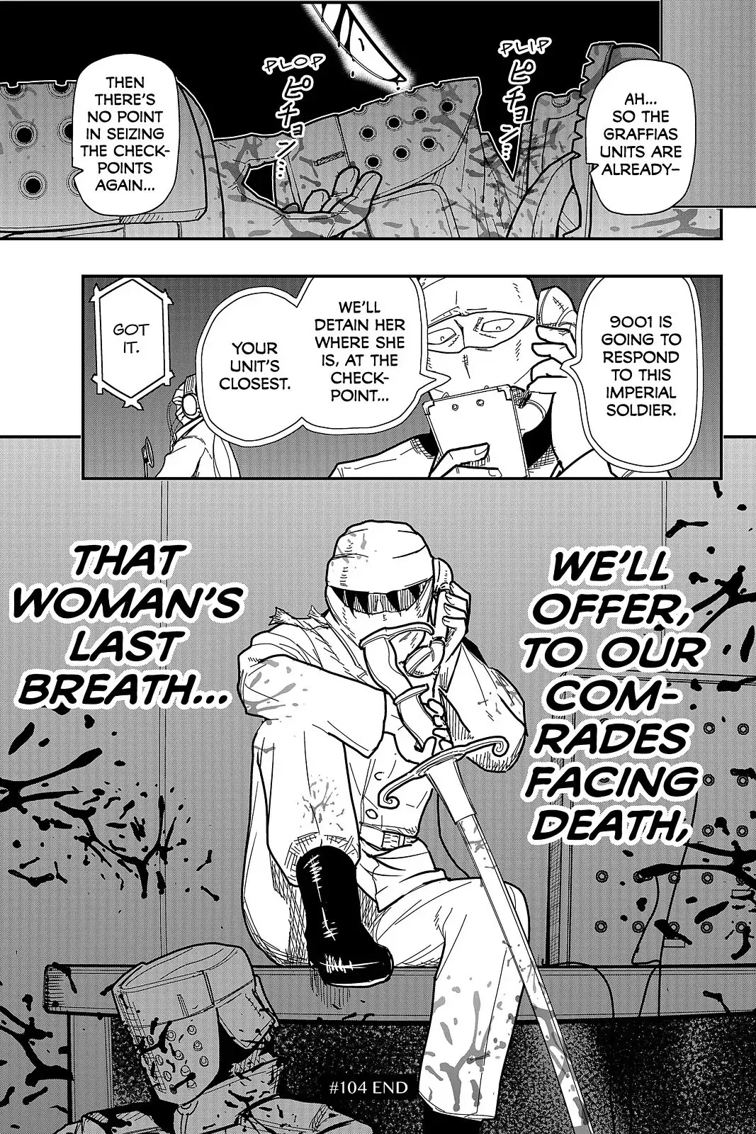 Pumpkin Scissors Chapter 104 page 46 - Chapter 104: Day Five: Detoxification