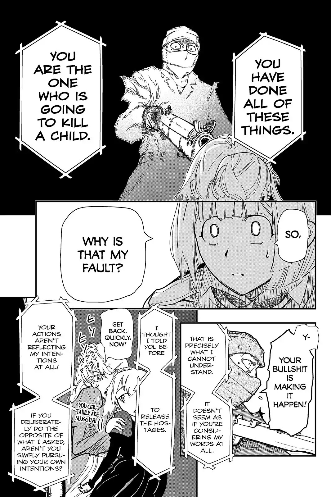 Pumpkin Scissors Chapter 105 page 13 - Chapter 105: Day Five: Where the Fault Lies