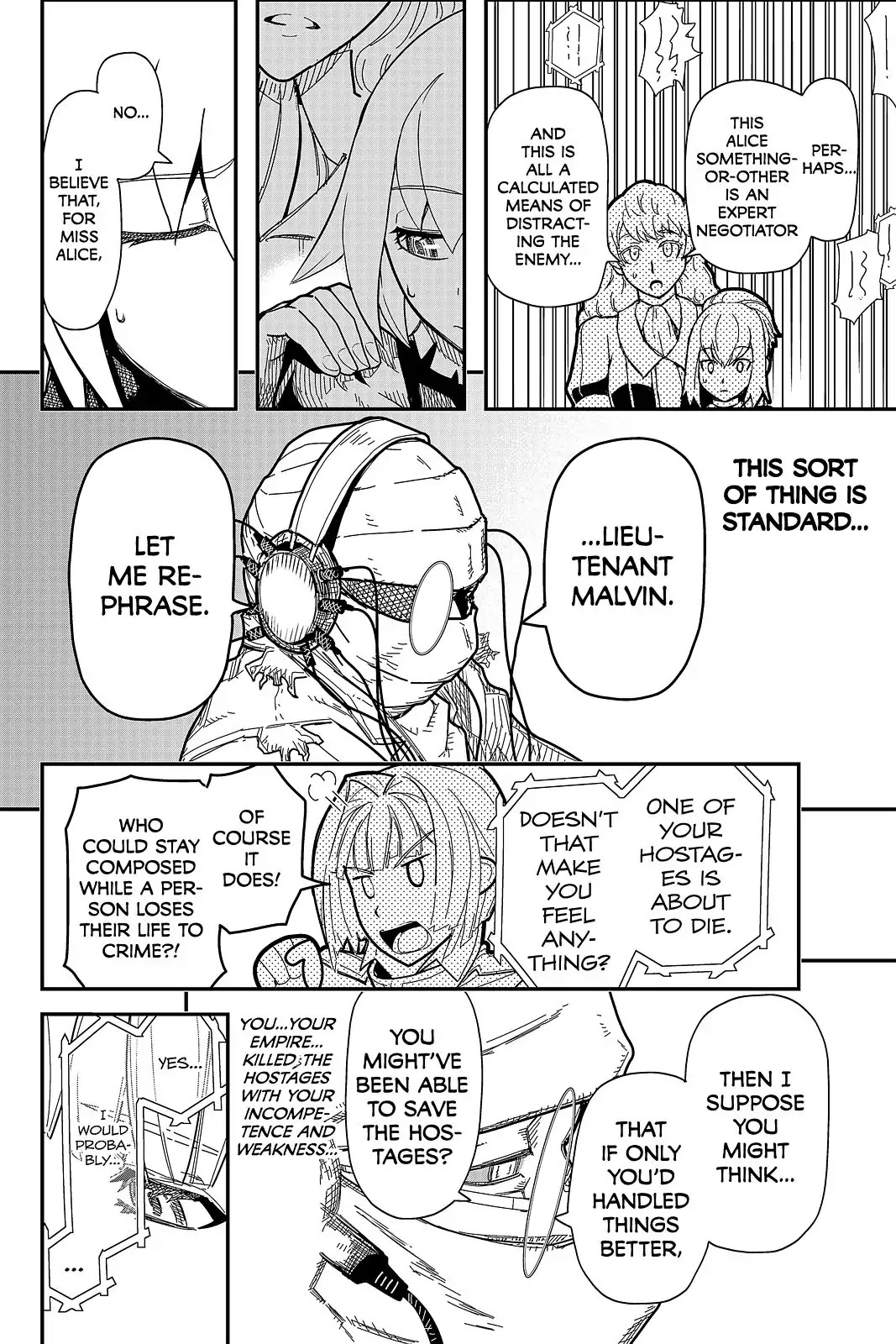 Pumpkin Scissors Chapter 105 page 14 - Chapter 105: Day Five: Where the Fault Lies