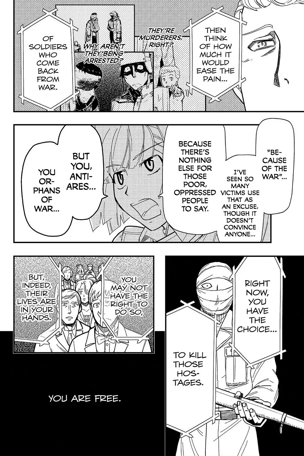 Pumpkin Scissors Chapter 105 page 18 - Chapter 105: Day Five: Where the Fault Lies