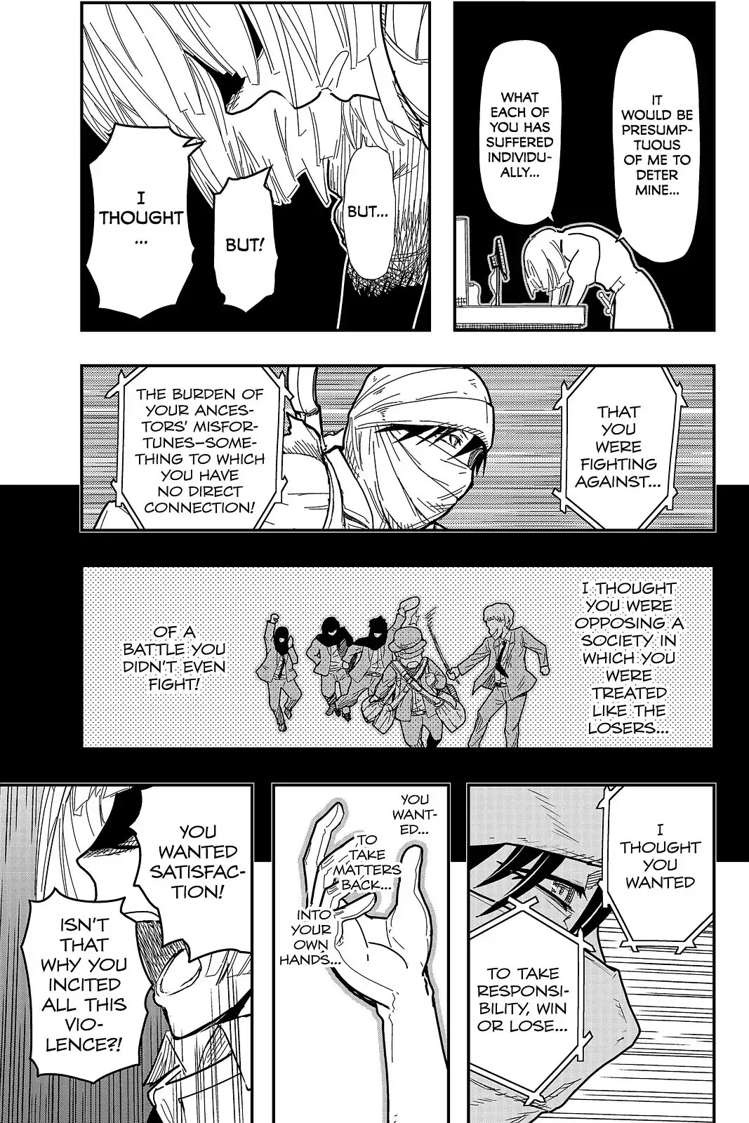 Pumpkin Scissors Chapter 105 page 21 - Chapter 105: Day Five: Where the Fault Lies