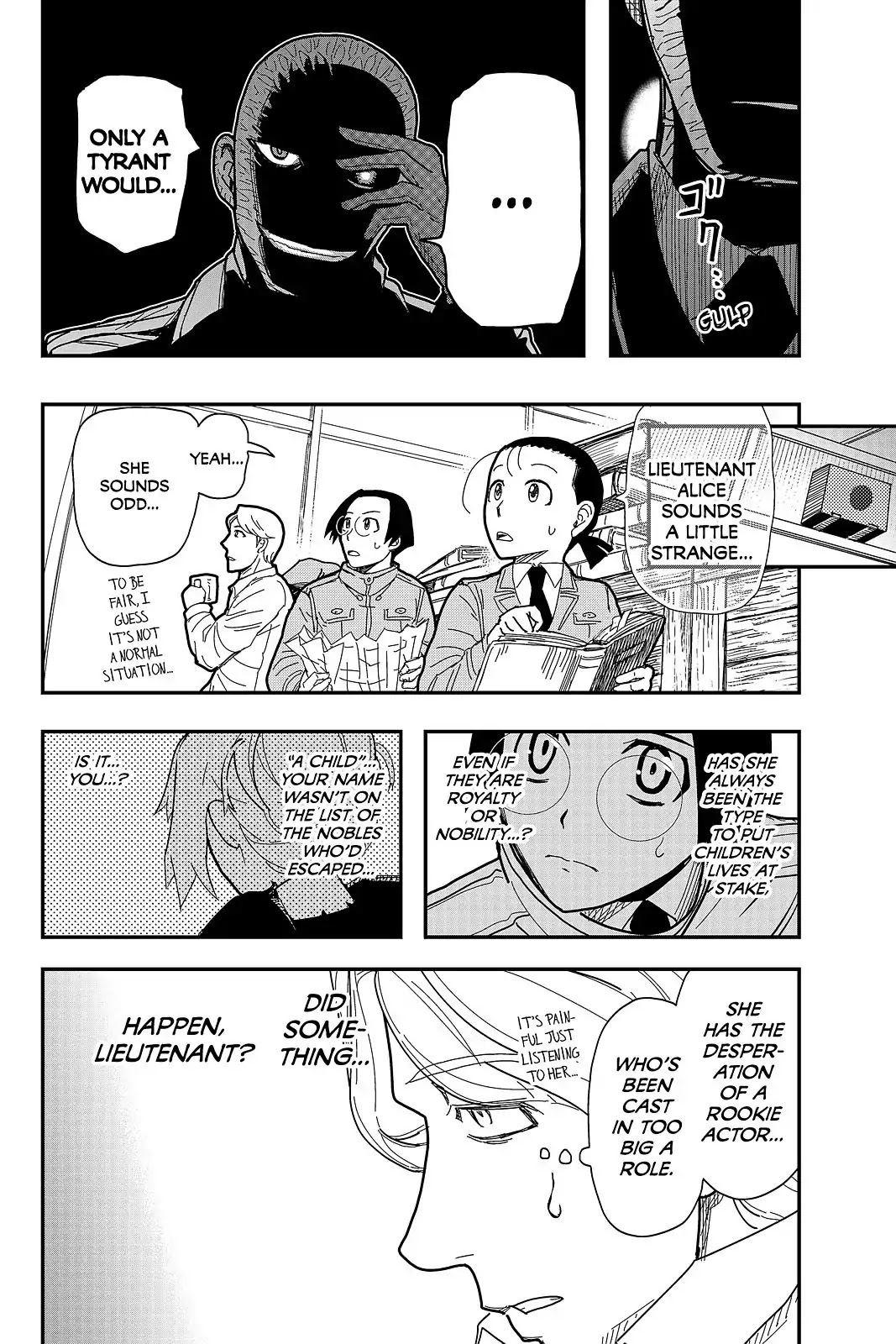 Pumpkin Scissors Chapter 105 page 24 - Chapter 105: Day Five: Where the Fault Lies