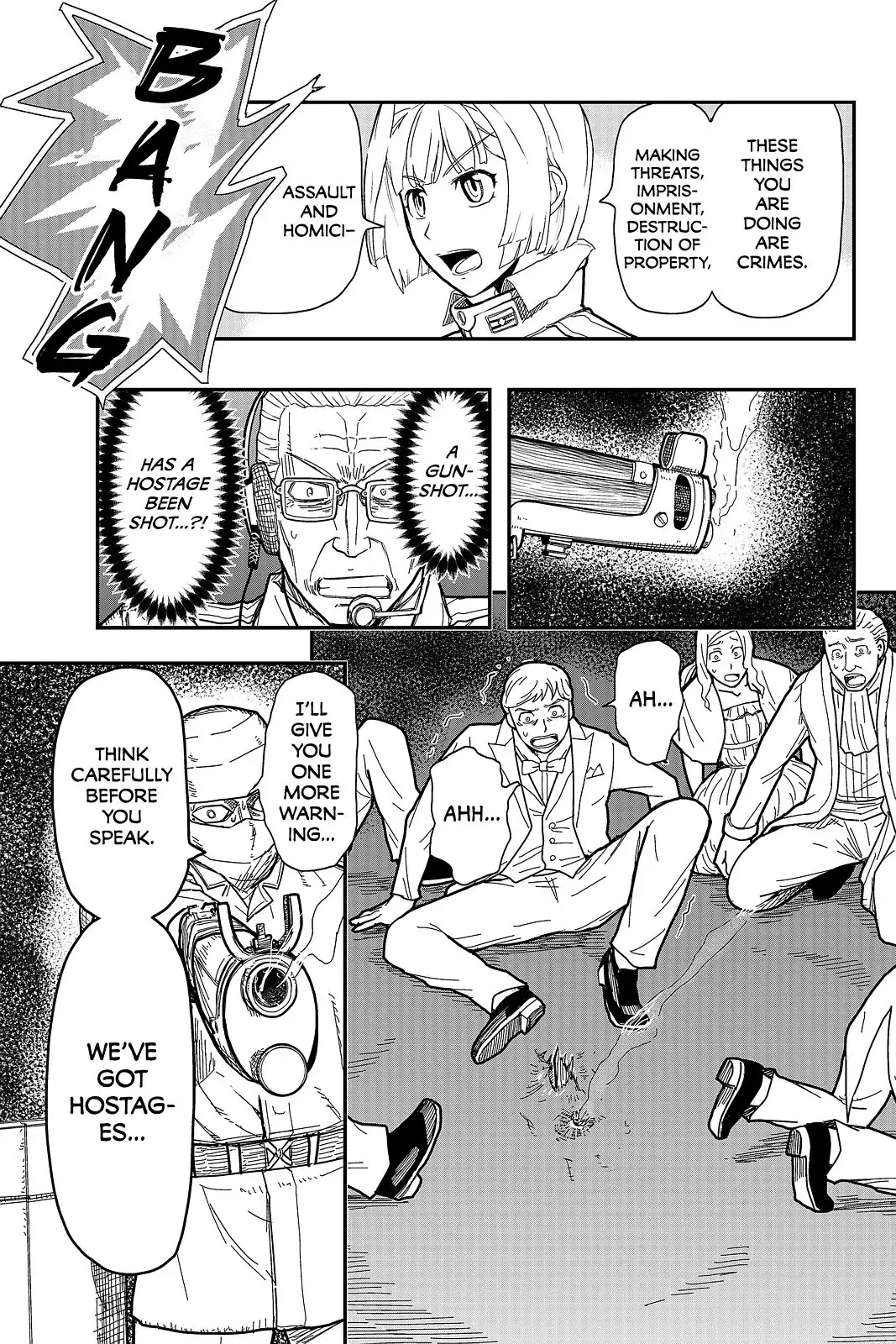 Pumpkin Scissors Chapter 105 page 7 - Chapter 105: Day Five: Where the Fault Lies