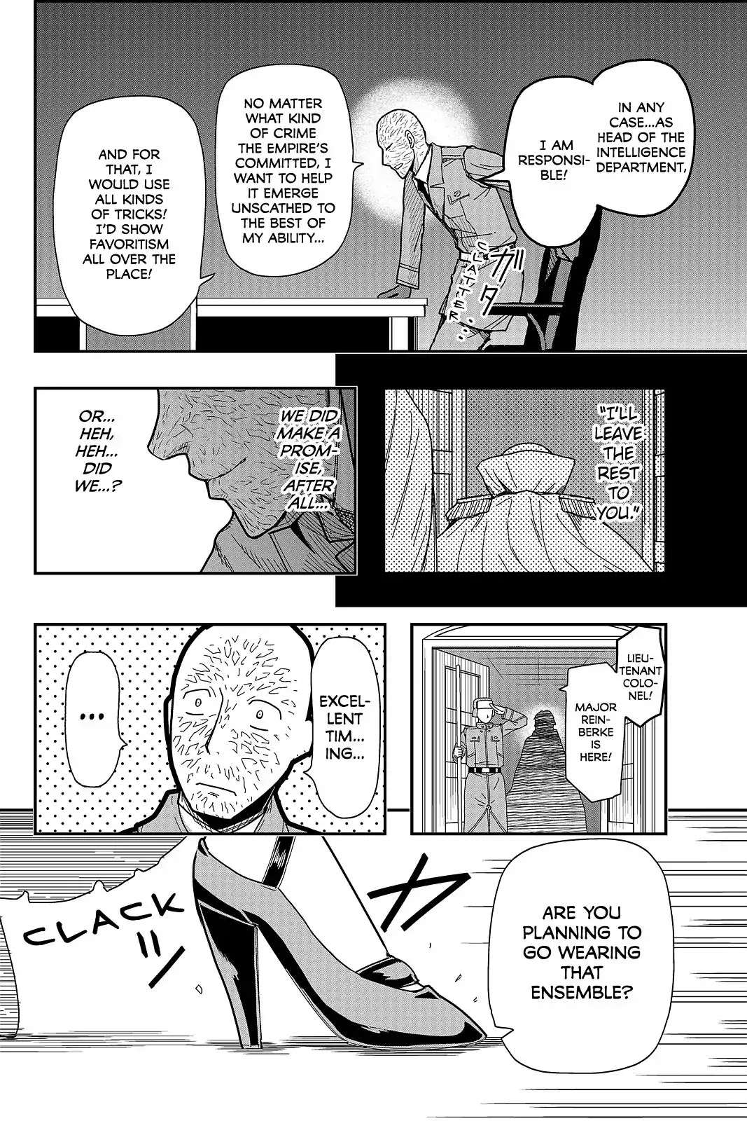Pumpkin Scissors Chapter 106 page 10 - Chapter 106: Day Five: A Symbol of Hatred