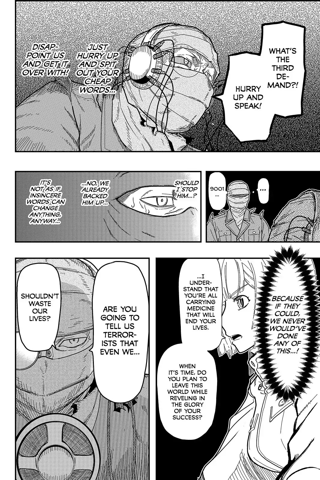 Pumpkin Scissors Chapter 106 page 14 - Chapter 106: Day Five: A Symbol of Hatred